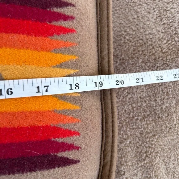 Pendleton Woolen Mills Chief Joseph wool decorative pillow. Nez Perce. Tribal. - Picture 16 of 16